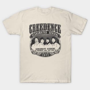 Creedence Clearwater Revival // Retro Style Design T-Shirt